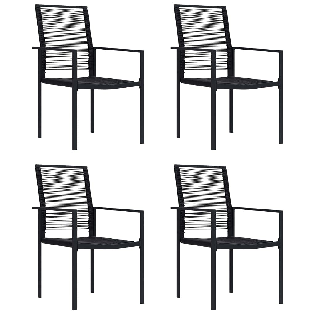 vidaXL 4X Gartenstuhl Essstuhl Balkonstuhl Terrassenstuhl Stuhl Sessel Stühle Gartenmöbel Gartensess