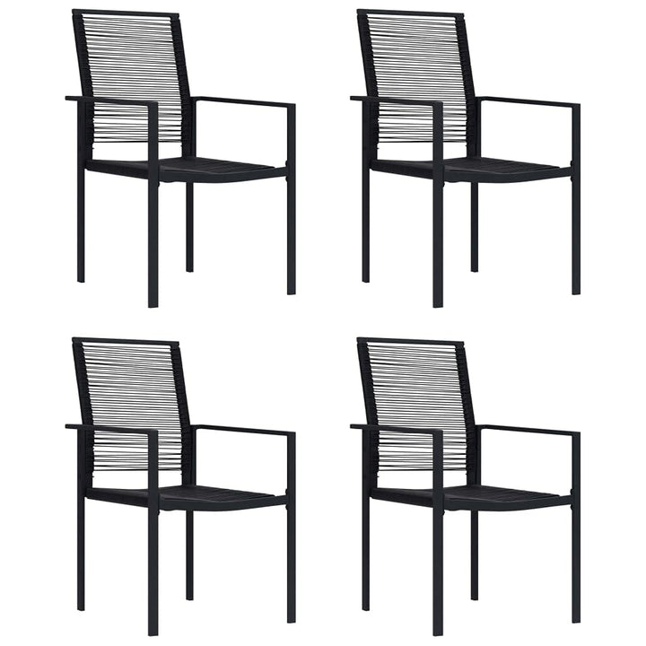 vidaXL 4X Gartenstuhl Essstuhl Balkonstuhl Terrassenstuhl Stuhl Sessel Stühle Gartenmöbel Gartensess