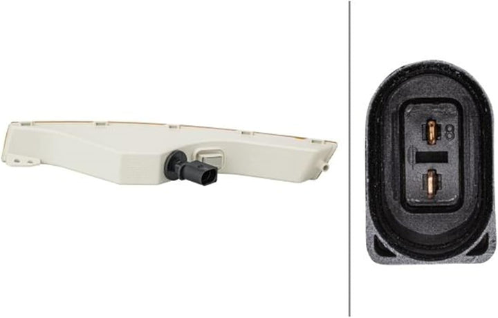 HELLA 2BA 010 118-021 Blinkleuchte - Glühlampe - gelb - rechts - für u.a. VW Passat Variant (3C5)