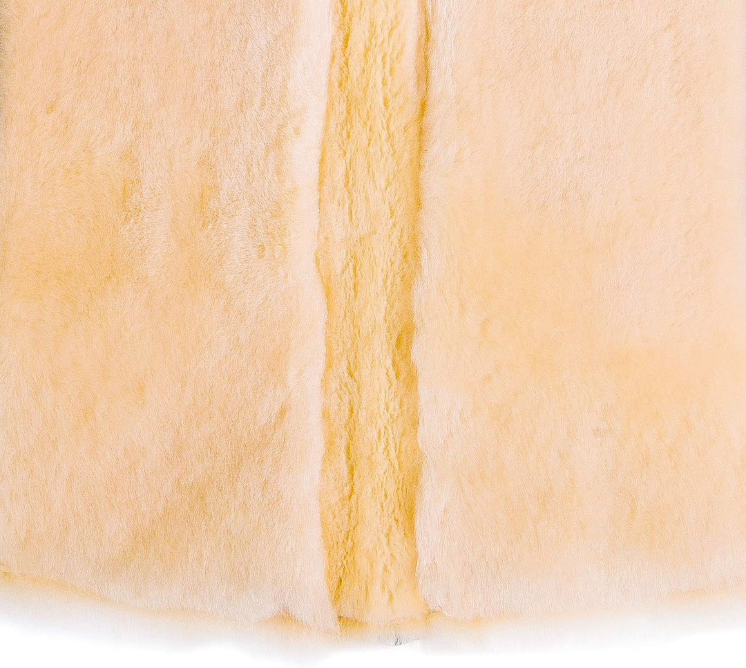 Merauno Lammfell Schabracke Natur (VSS) VSS Natürliche Schwarz, VSS Natürliche Schwarz