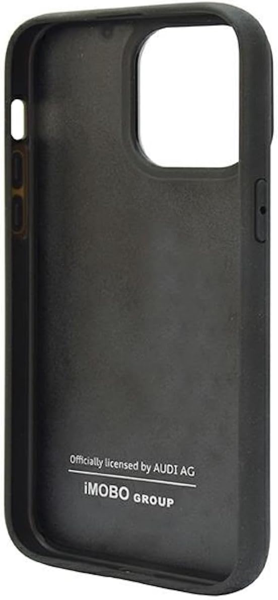 Audi Sport Handyhülle - Kompatibel mit iPhone 14 Pro Max - Stossabsorbierende Hülle mit Carbon - mit