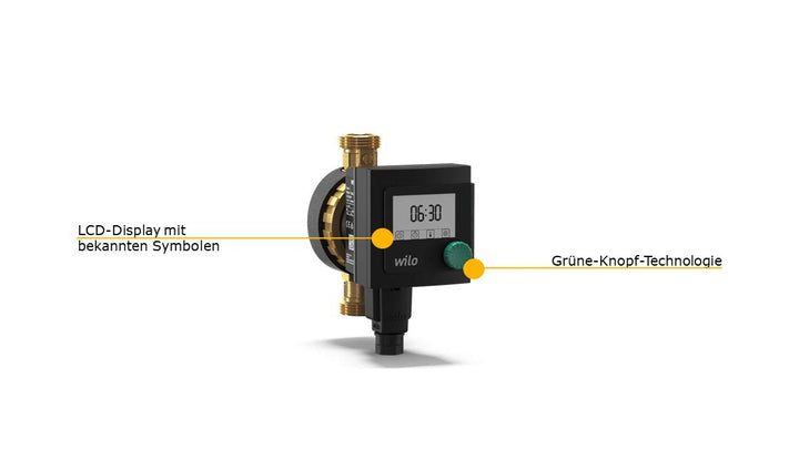 Wilo Star-Z Nova T Star-Z Nova T Hocheffizienz Trinkwasserzirkulationspumpe, Nassläufer, Länge 138mm