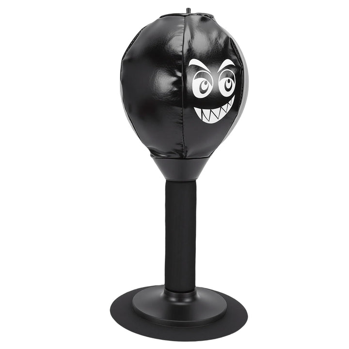 Desktop-Boxsack mit Saugnapfbasis, 18 cm, PU-Material, Lustiger, Entspannender Tisch-Boxball für Zuh
