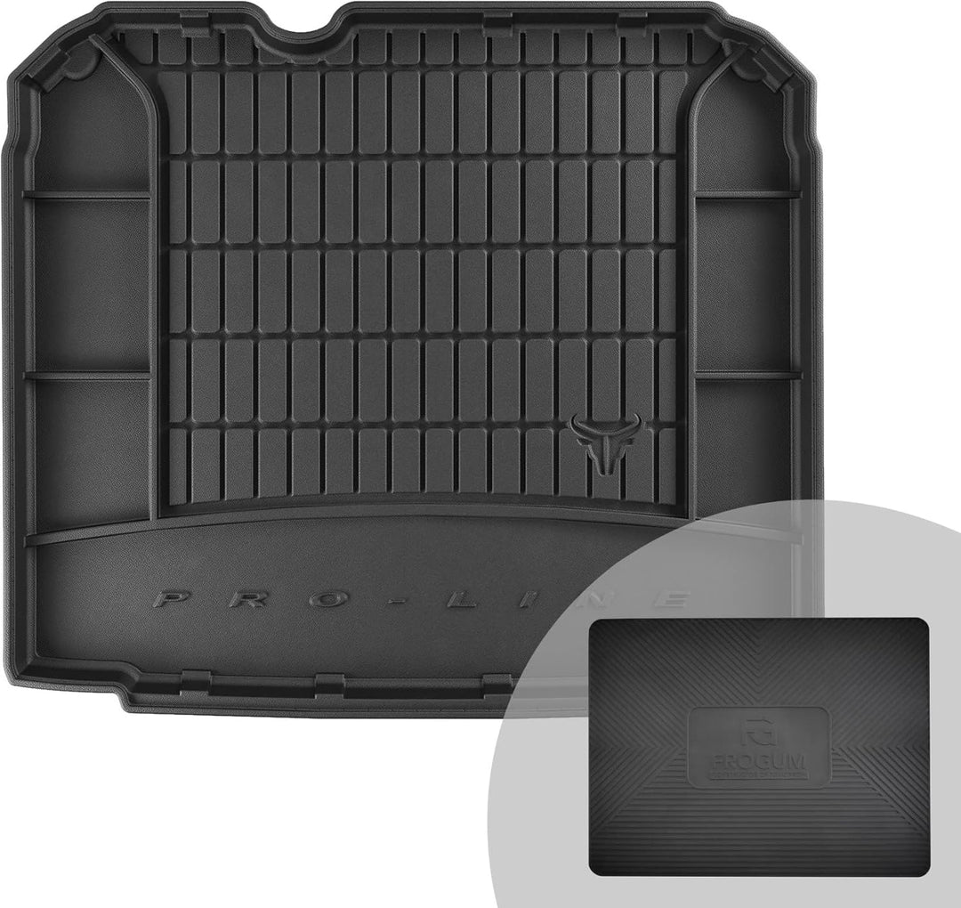 FROGUM ProLine 3D Gummimatte Exklusive Auto Kofferraummatte Kofferraumwanne für Audi Q3 I 2011-2018