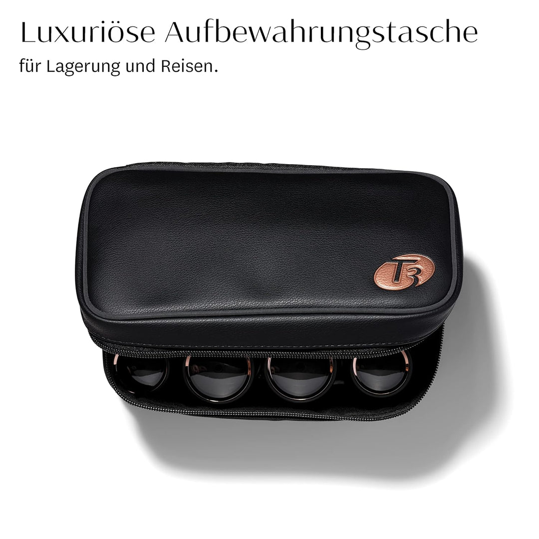 T3 Volumizing Hot Rollers Luxe – Set mit 4 beheizten 44-mm-Lockenwicklern und 4 beheizten 38-mm-Lock