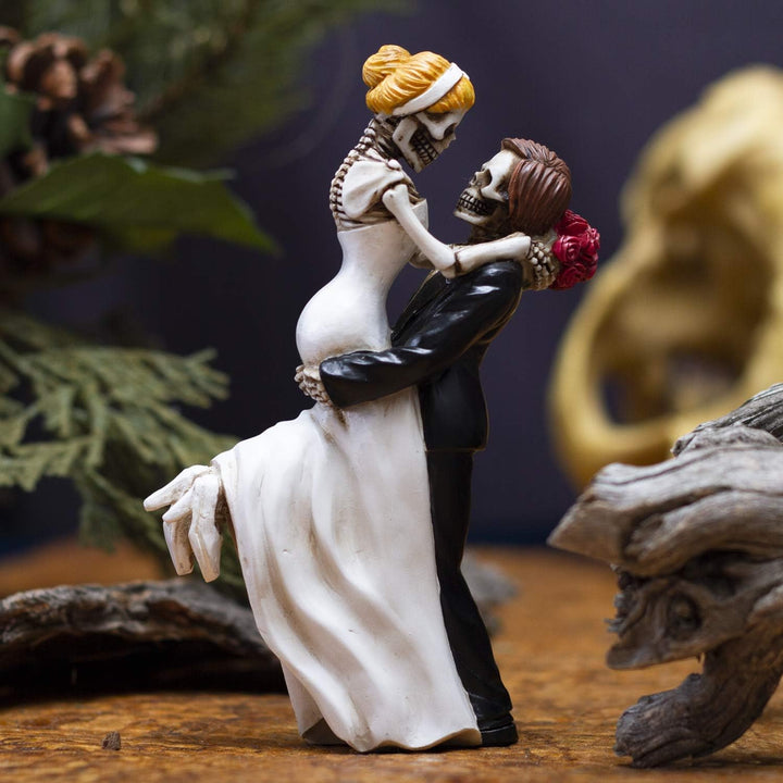 Pacific Giftware Love Never Dies Braut & Bräutigam Hochzeitspaar, Kunstharz