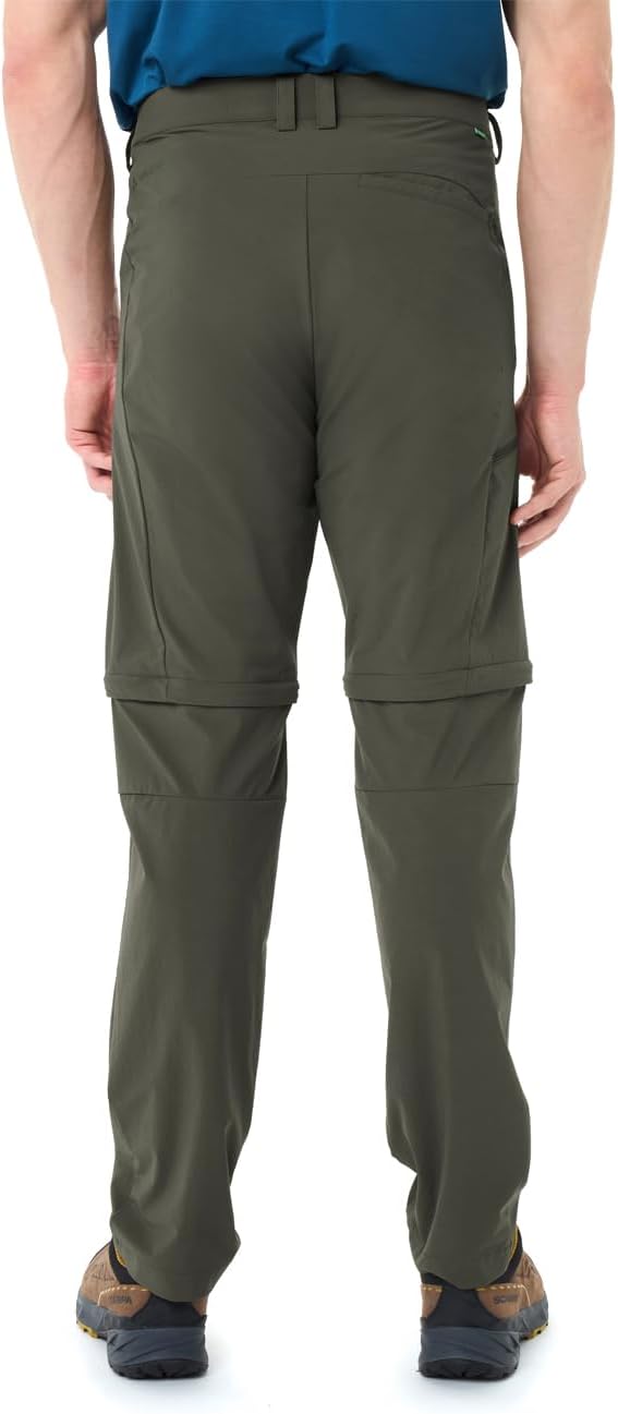 VAUDE Men's Farley Stretch ZO Pants II, Dark sea, 58 Khaki Uni 46