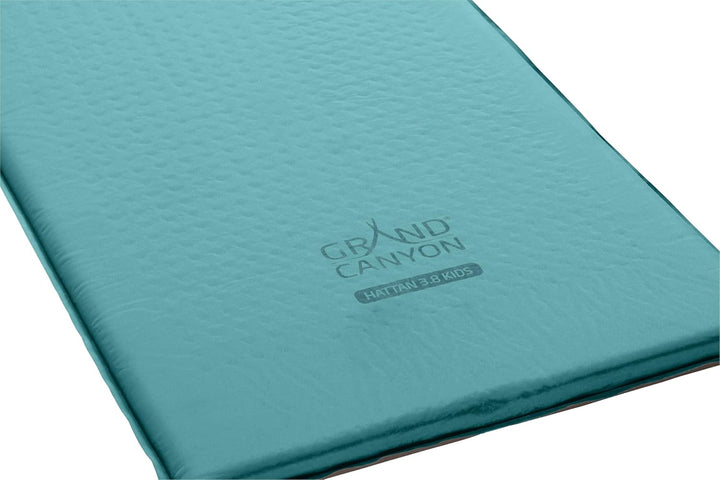 GRAND CANYON Matte Hattan 3.8 Kids Selbstaufblasende Kinder-Campingmatte, 160 x 51 cm, 3,8 cm Komfor