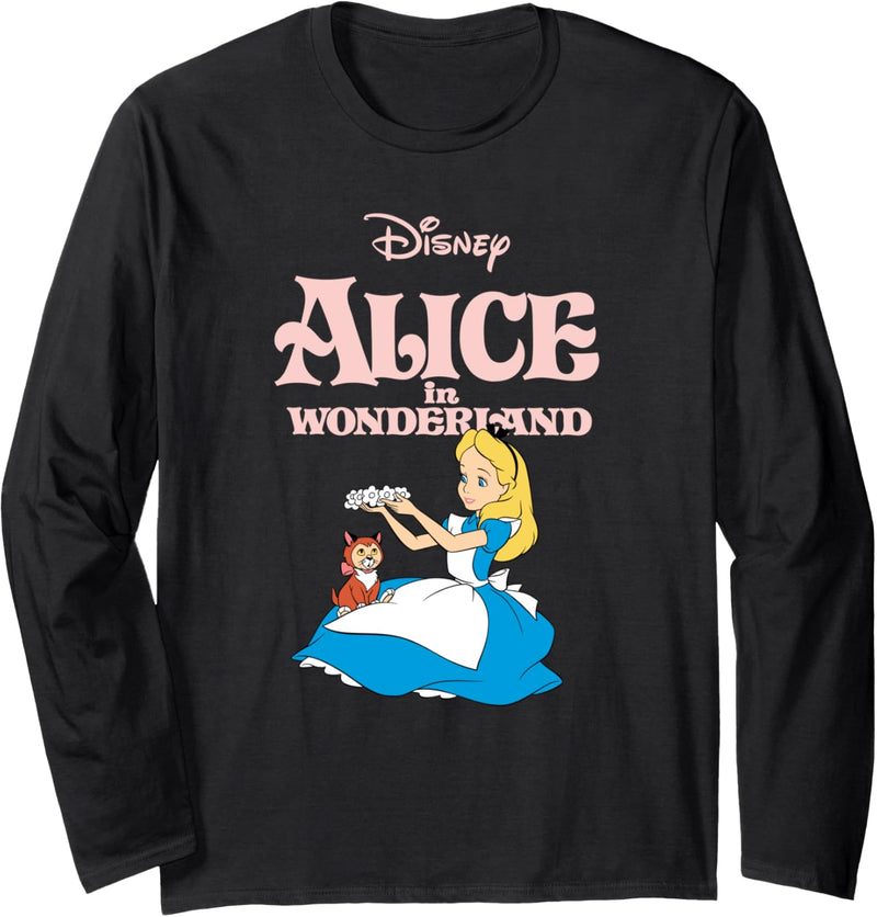 Disney Alice in Wonderland Flowers For Dinah Langarmshirt