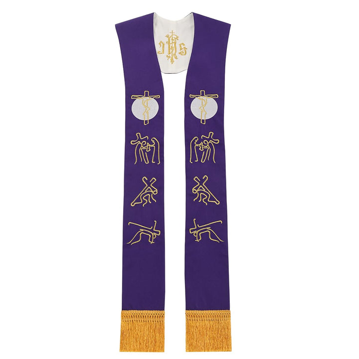 BLESSUME Priester Reversibel Stola Pastor Masse Stola