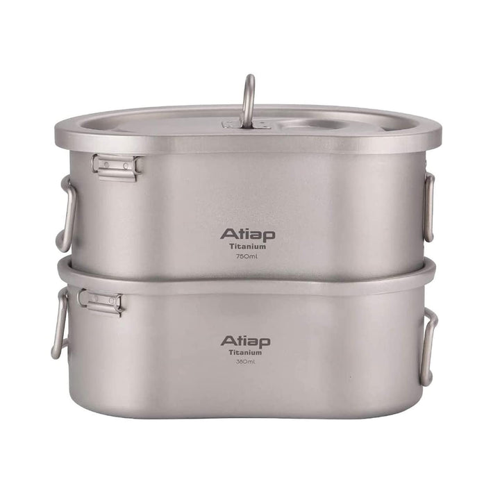 Titan Canteen Unordnung Kit Mittagessen mit faltbarem Griff Hängering tragbar für Outdoor Camping Wa