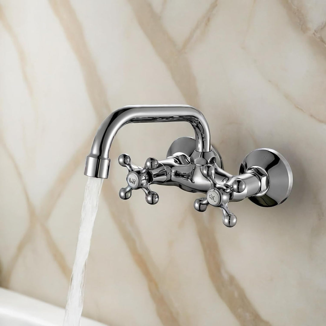 AQG Athos Wandarmatur für Spüle, klassisch, Vintage, Küche, elegantes Design und hervorragende Funkt