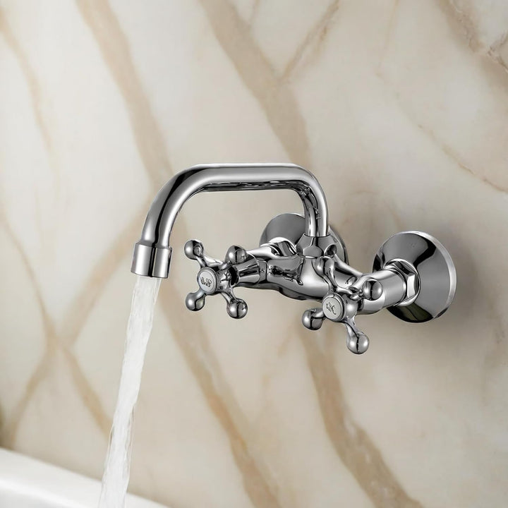 AQG Athos Wandarmatur für Spüle, klassisch, Vintage, Küche, elegantes Design und hervorragende Funkt
