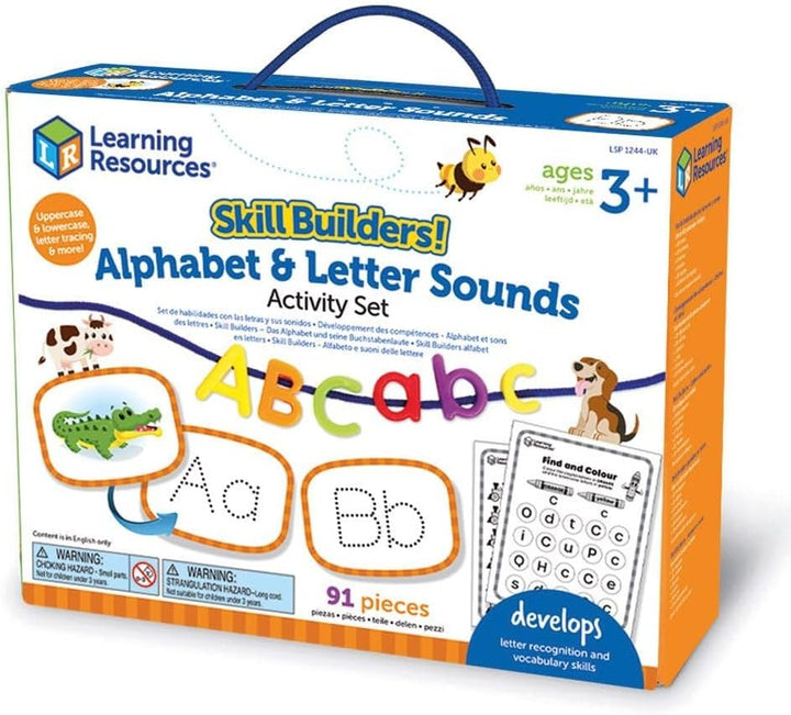 Learning Resources Skill Builders! Aktivitätsset „Das Alphabet und seine Buchstabenlaute“, das Alpha