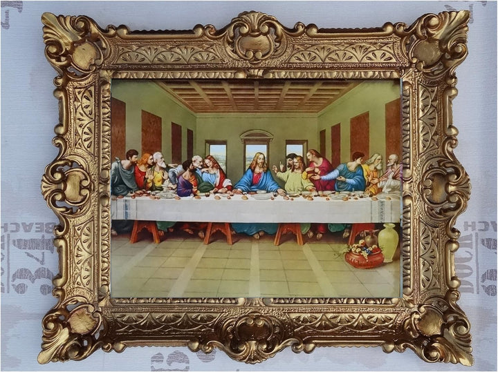 Made in Italy Jesus Christus mit den zwölf Aposteln 12 Apostel das letzte Abendmahl Jesu ULTIMA CENA