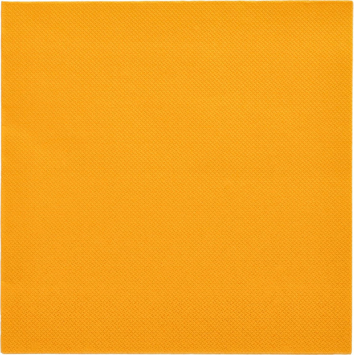 250 Servietten "ROYAL Collection" 1/4-Falz 40 cm x 40 cm orange