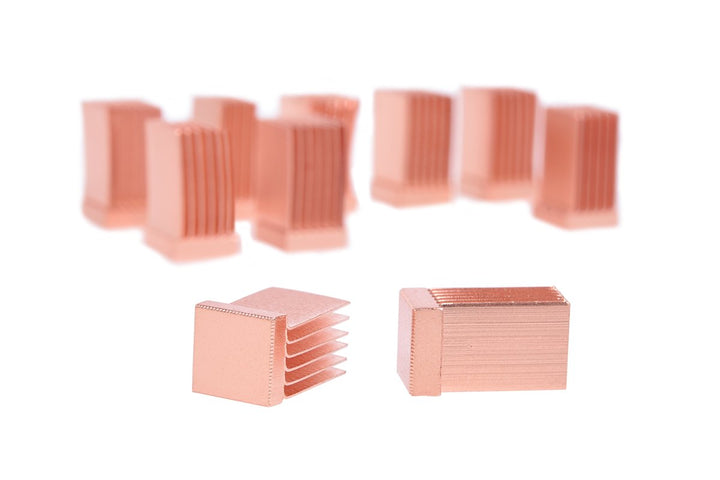 Alphacool Kühlkörper GPU RAM Copper Heatsinks 6,5x6,5mm