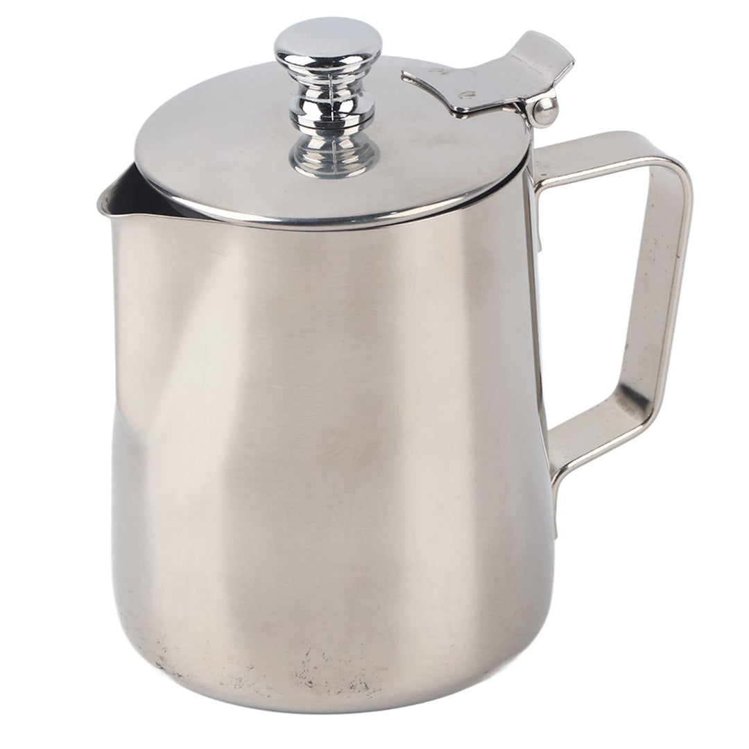 Tasse ziehen,350ml Espresso Steaming Pitchers Edelstahl Milch Craft Kaffee Latte Schaum Art Krug Kru
