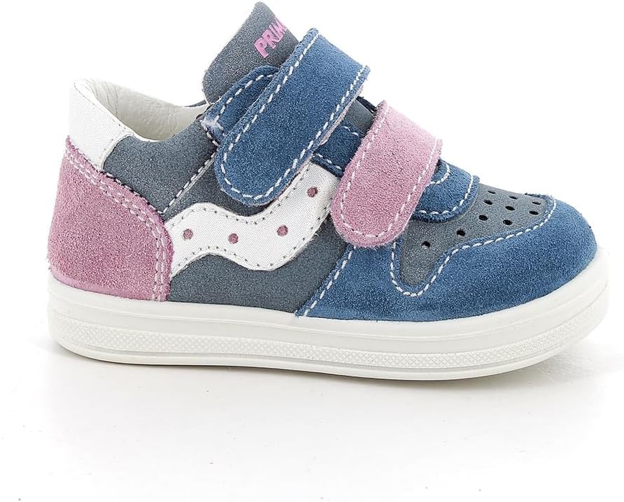 PRIMIGI Mädchen Baby Aygo Gymnastikschuh 22 EU Jeans Rosa, 22 EU Jeans Rosa