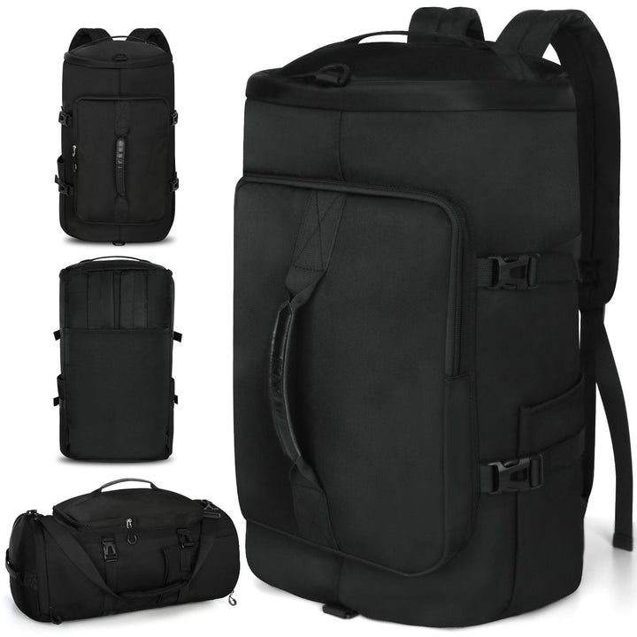 45L Sporttasche Damen Herren, Gross Reisetasche mit Schuhfach und Nassfach Travel Duffle Bag mit Ruc