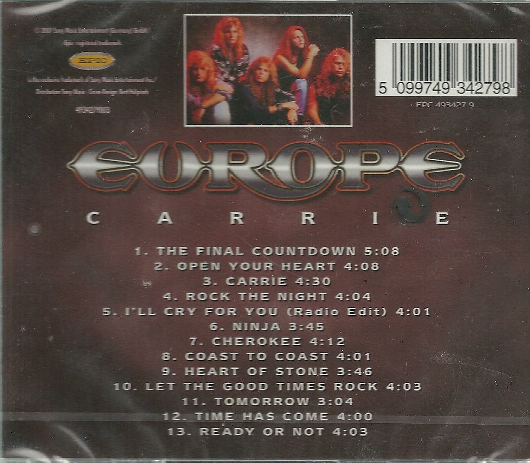 Europe - carrie, Audio-CD