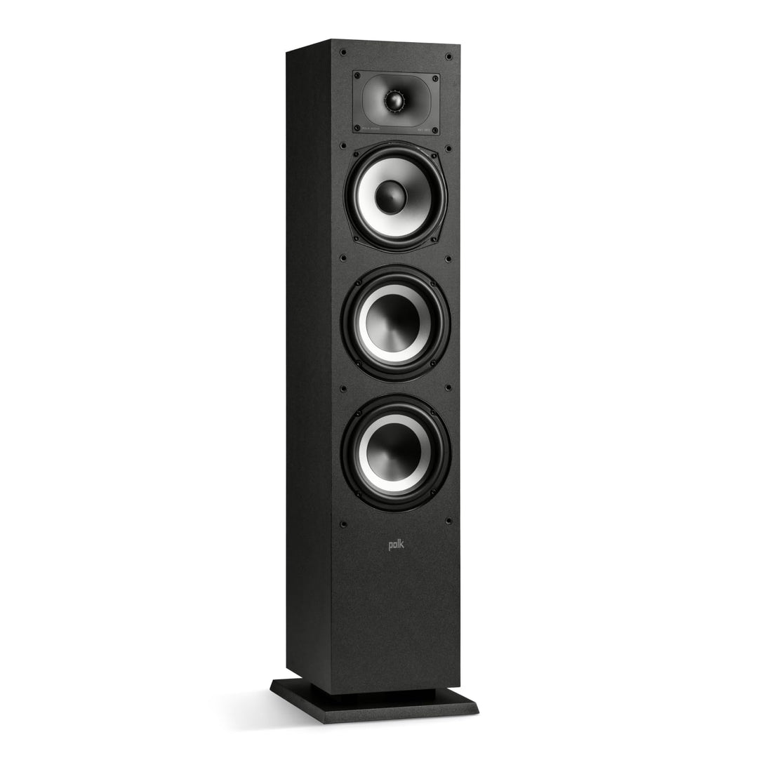 Polk Audio Monitor MXT60 kompakter Standlautsprecher, HiFi und Heimkino Lautsprecher, Hi-Res Zertifi
