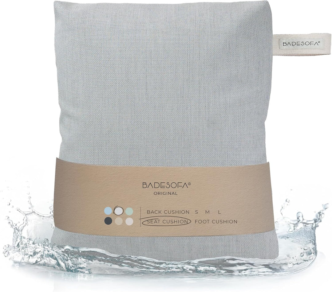 BADESOFA® Badewannen-Sitzkissen | Für bequemes Baden | Made in EU | Unterwasser-Kissen waschbar | Ba