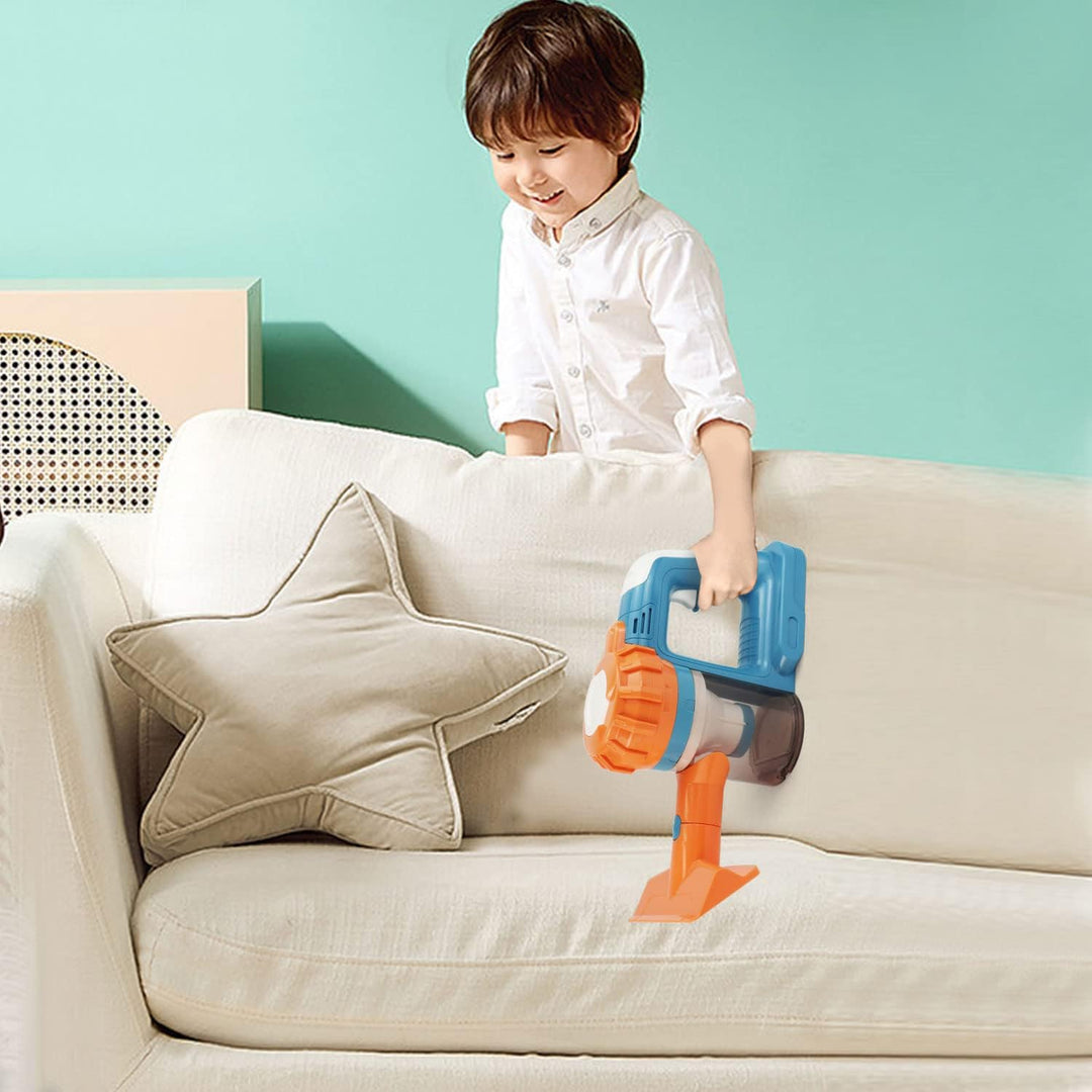 3-in-1 Kinderstaubsauger, Spielzeug Staubsauger für Kinder ab 3 Jahren, Spielzeugstaubsauger mit ech