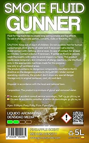 GunnerSmoke Ananas-Geruch, mitteldichte Rauchentwicklung, 5 l Kanister ...
