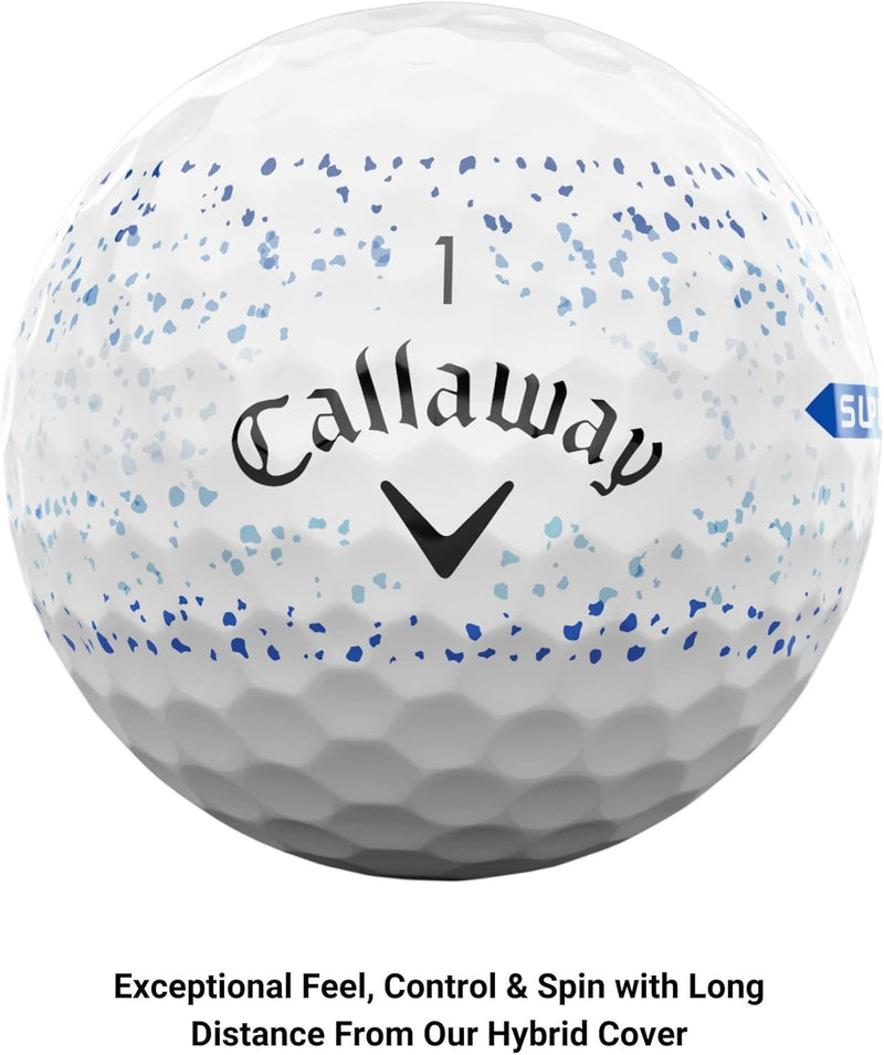 Callaway Golf Supersoft Golf Balls 2023 Golfbälle One Dozen Blue, One Dozen Blue