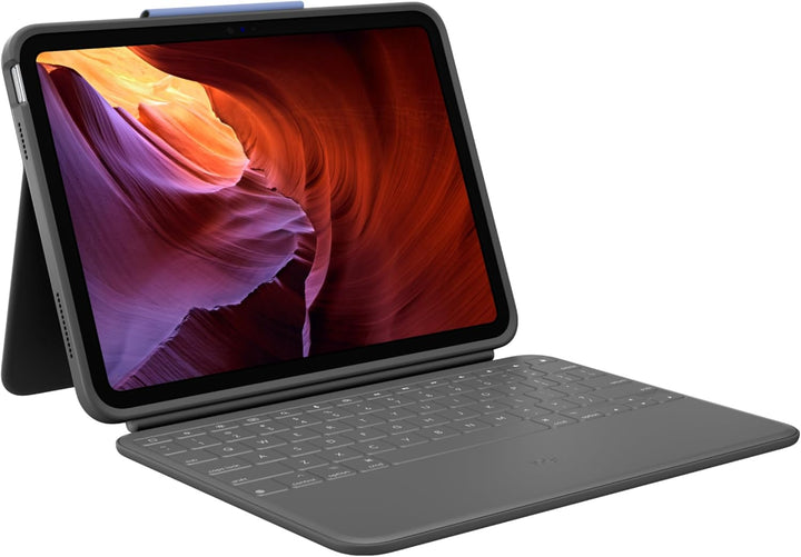 Logitech Rugged Folio für iPad (10. Generation) – Schutzcase mit Smart Connector und strapazierfähig