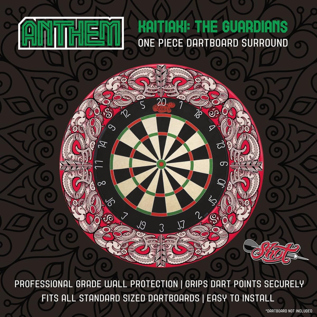 Shot Anthem Rubber Dartboard Surround Kaitiaki Shot Anthem Rubber Dartboard Surround Kaitiaki