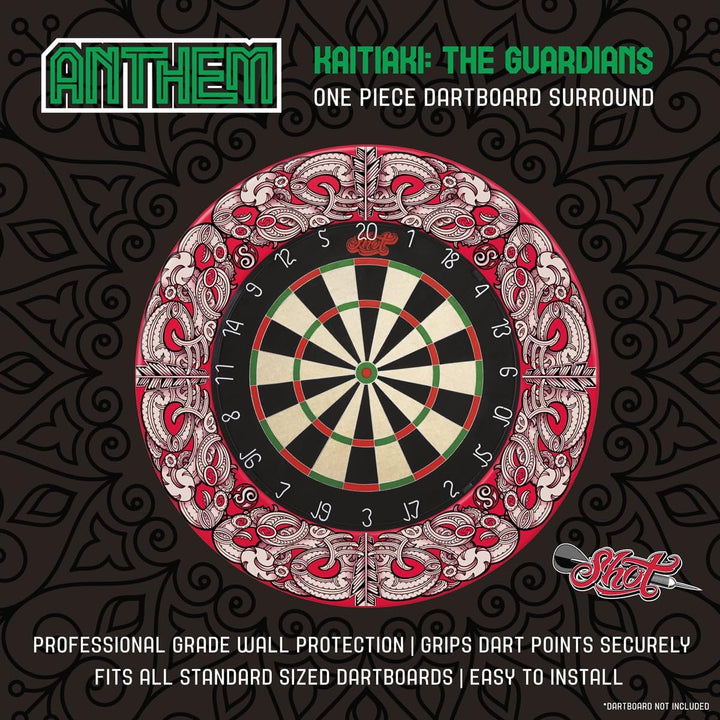 Shot Anthem Rubber Dartboard Surround Kaitiaki Shot Anthem Rubber Dartboard Surround Kaitiaki