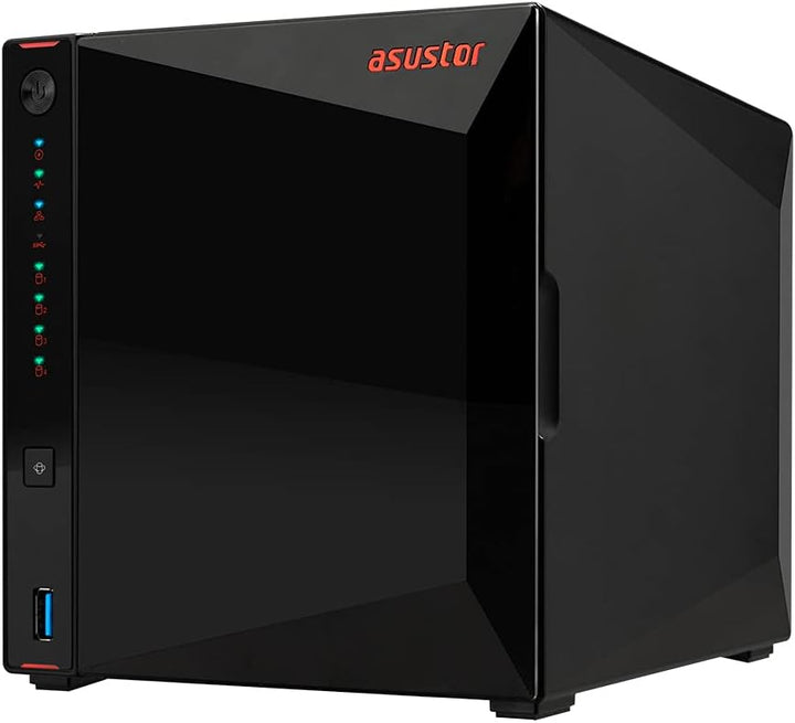 Asustor - WD RED AS5304T/4G/24T-WDRED 24To WD Rot, 24To WD Rot