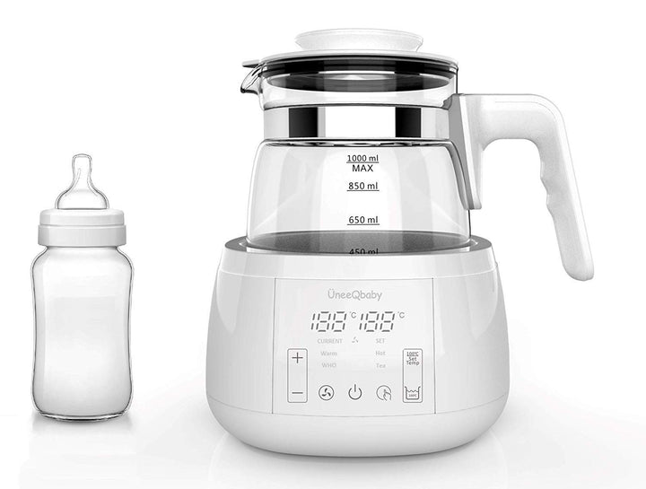 ÜneeQbaby - mit Nachtlicht, Babynahrung Wasserkocher für Milchfutter,