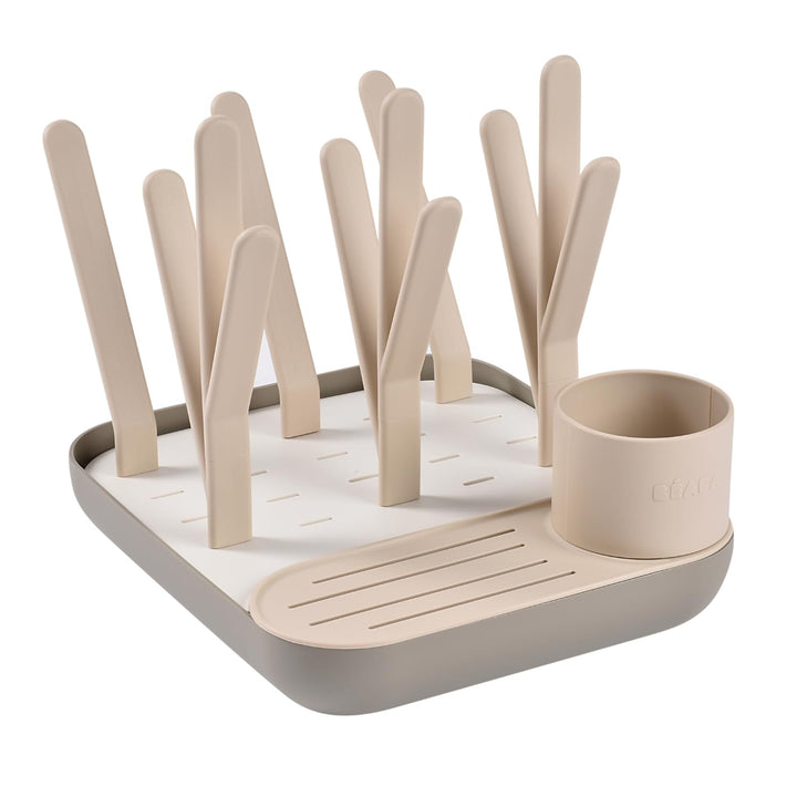 BÉABA Flaschen- und Kindergeschirrabtropfer – Grosses Fassungsvermögen, Modular, Für bis zu 6 Flasch