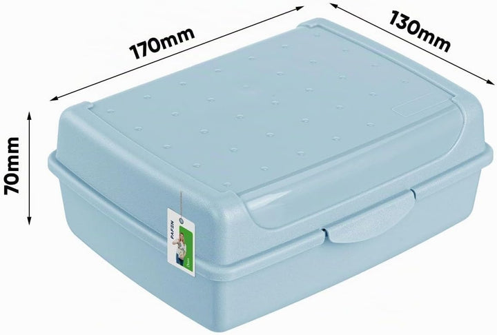 Lunchbox SET Brotdose Erwachsene Kinder - Satz mit 4 Behältern - BPA Frei Vesperbox Frühstücksbox Br