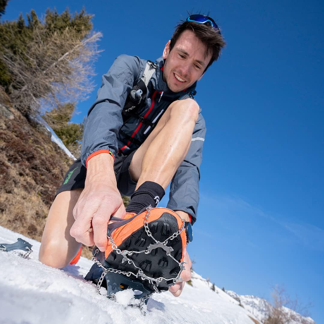 Snowline Unisex – Erwachsene Chainsen Trail Schuhkette XL Silber, XL Silber