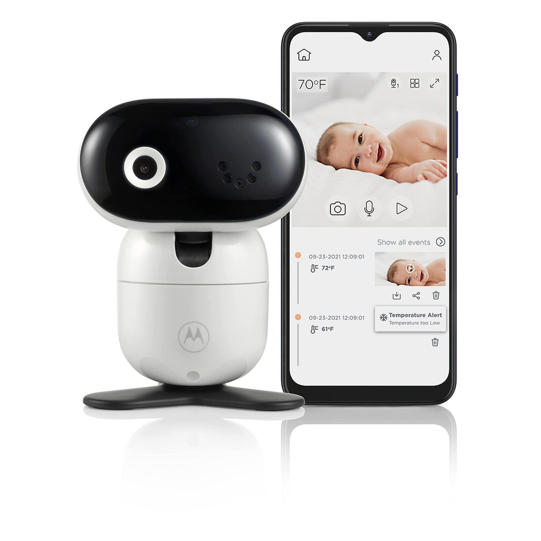 Motorola Nursery PIP1010 CON Baby Monitor-mit Kamera-Schwenken, Neigen, Zoomen und Nachtsicht-Wandha