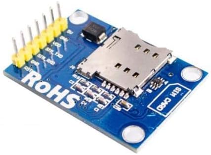 TECNOIOT 5pcs SIM800L V2.0 5V Wireless GSM GPRS Module Quad-Band with Antenna Cable Cap