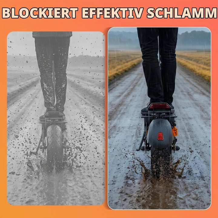 Hinterer Kotflügel mit Reflektoren für Kukirin G2/G4 Elektroroller