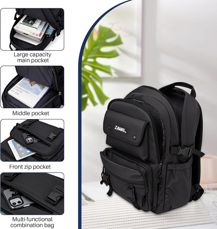 Trolley Rucksack mit Rollen Teens Trolley Rucksack Kinder Schulrucksack Schulranzen mit Rollen Jungs