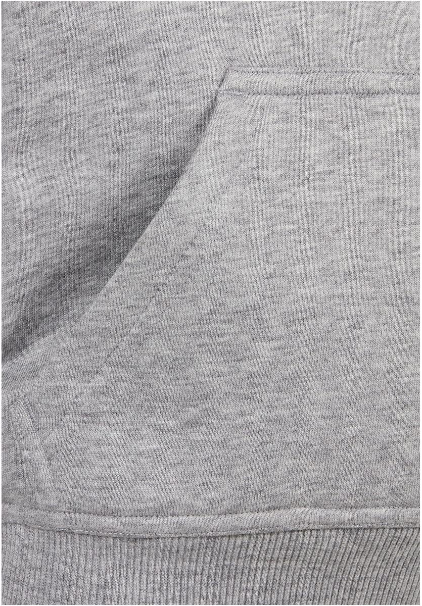 Urban Classics Herren Boys Blank Hoody 110-116 Grau, 110-116 Grau