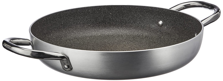 BALLARINI B53T62 Pfanne, 2 Griffe, Durchmesser 32 cm, professionelles Granit, 32 cm