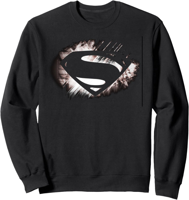 Superman Man of Steel Shield Fracture Sweatshirt