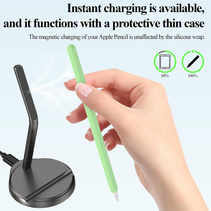 ACANDYA Magnetischer Ladeständer Kompatibel mit Apple Pencil Pro Magnetischer Schnellladeständer Hal
