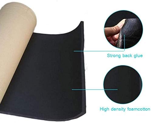 10mm Stärke Selbstklebende Dämmschaummatte Motorraumdämmung Schalldämmung Schaumstoff Fahrzeug-Isoli