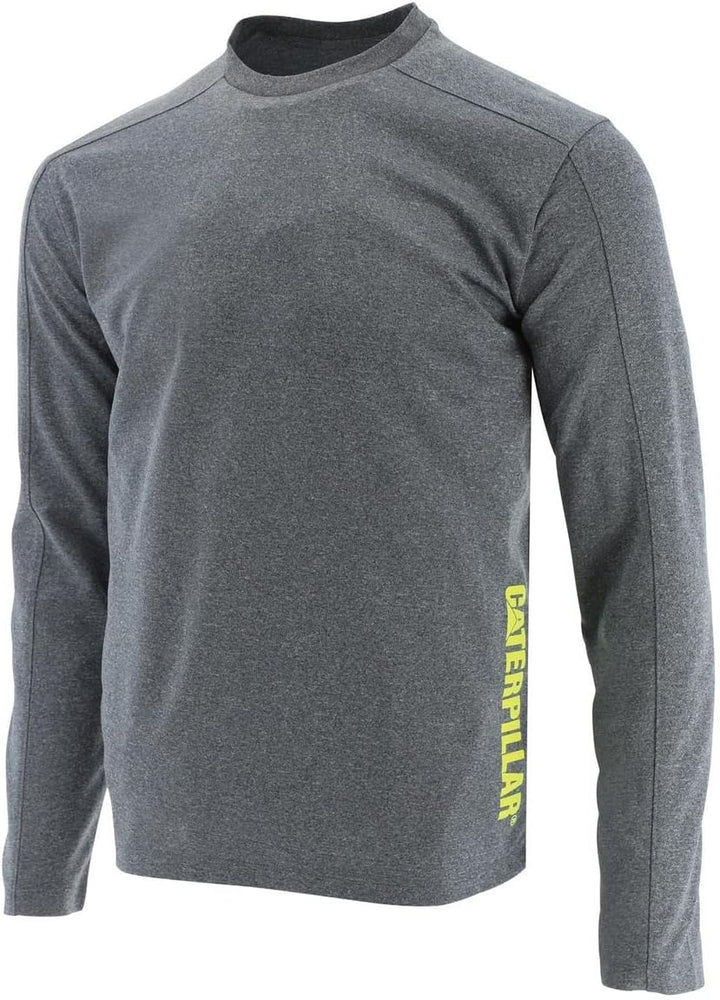 Caterpillar CAT Workwear Herren Coolmax Langarmshirt S Eclipse Heather, S Eclipse Heather