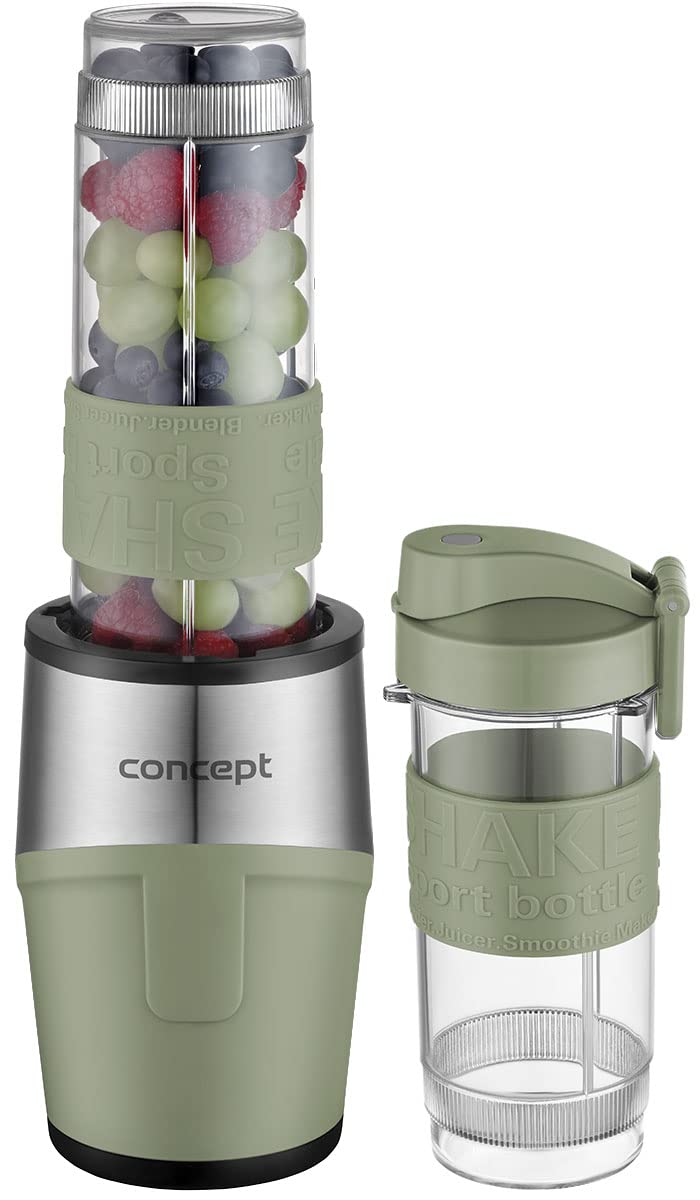 CONCEPT SM3480 SMOOTHIE BLENDER MAKER 500 W 1 X 570 ML 1 X 400 ML PISTAZIE
