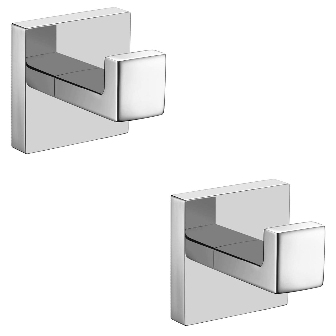Nolimas Badetuchhaken SUS 304 Edelstahl, quadratisch, für Kleidung, Handtuch, Mantel, Kleiderhaken,